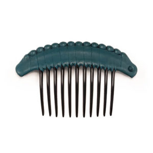 Peigne En Cuir Bleu