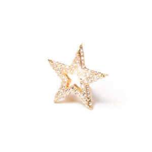 Barrette Petite Etoile Doré