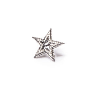 Barrette Petite Etoile Noir
