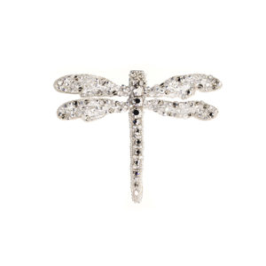 Pince Libellule Grand Modèle Argent