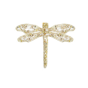 Pince Libellule Grand Modèle Gold