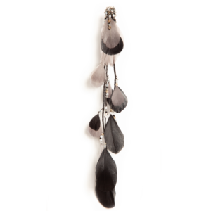 Clip Plume Noir